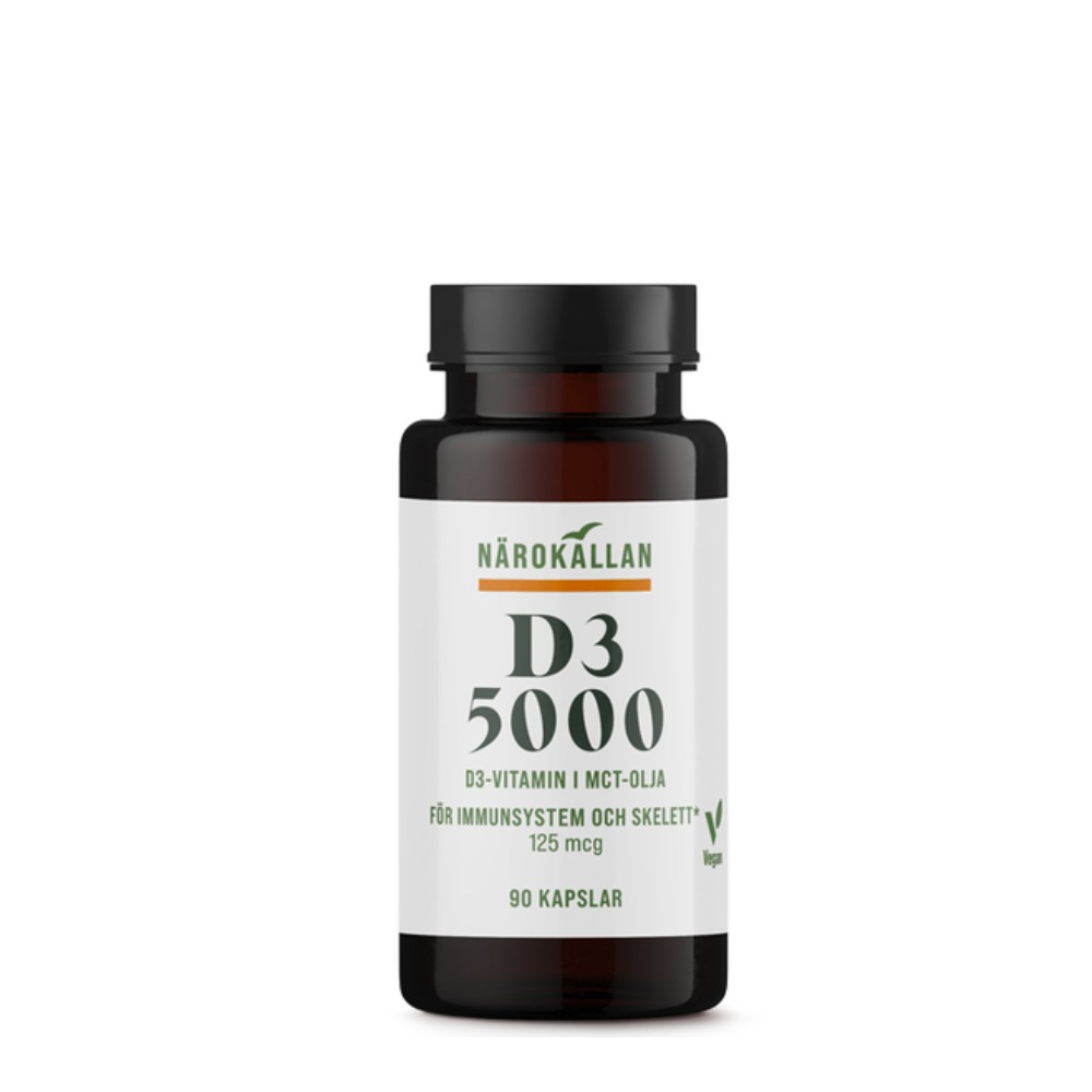 D3 5000 Vegan 90 kapslar