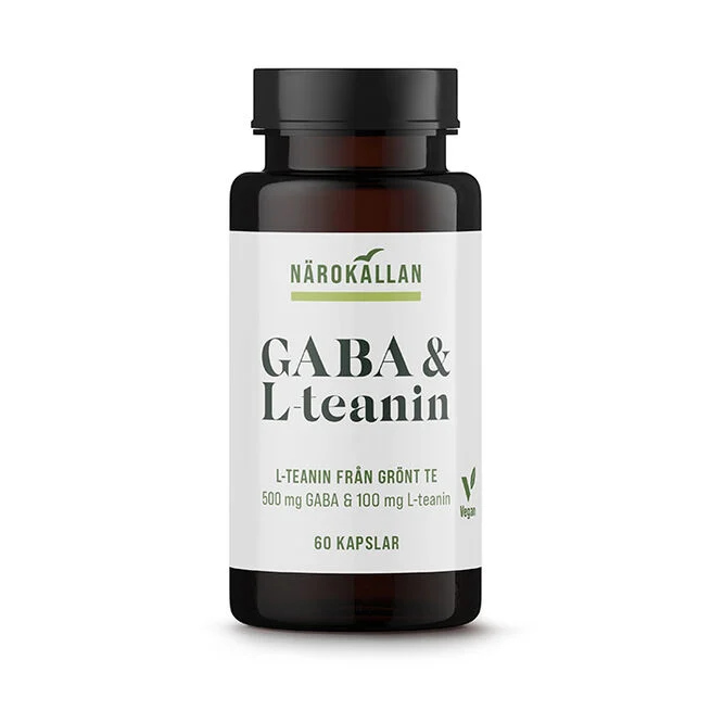 GABA + L-Teanin 60 kapslar