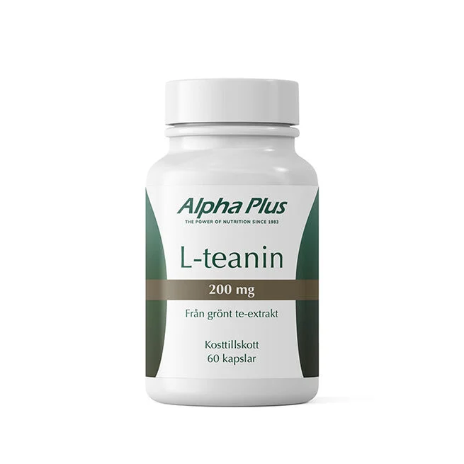L-teanin 200 mg 60 kapslar