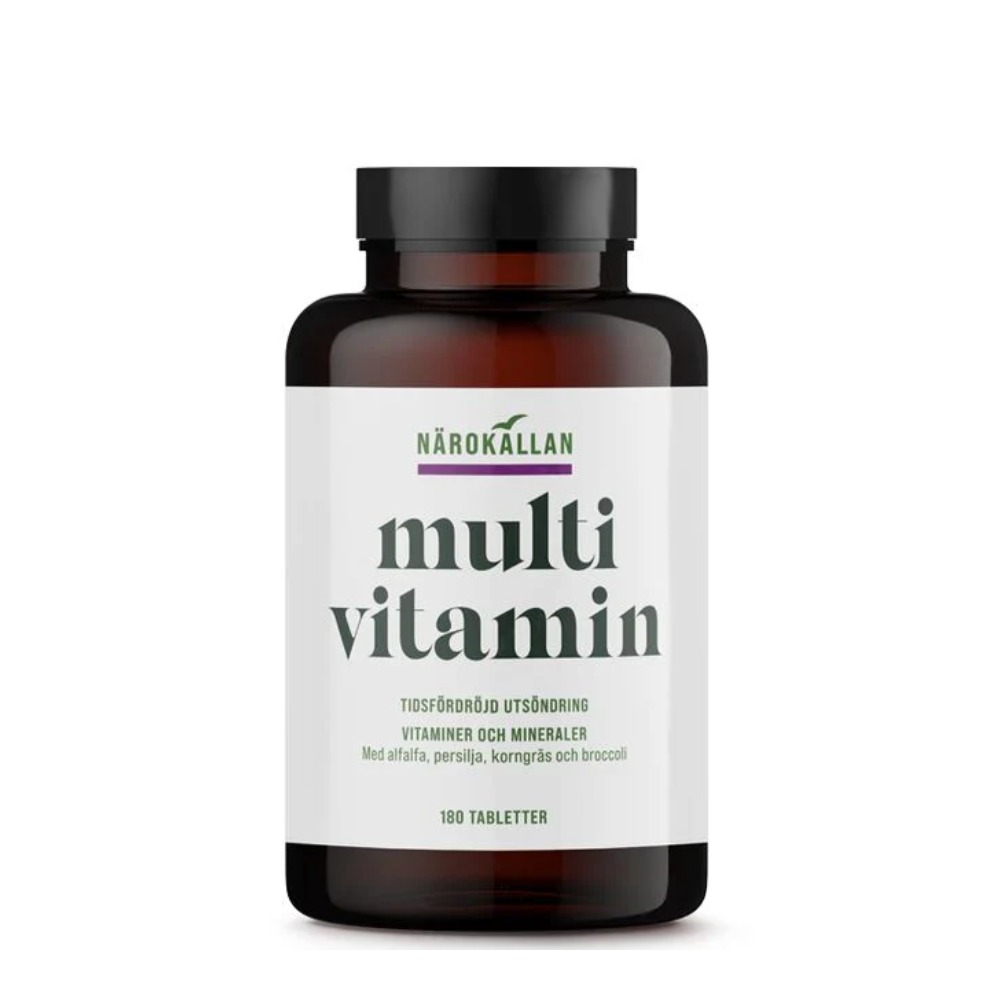 Nårokällan Multivitamin Tidsfördröjd 180 tabletter