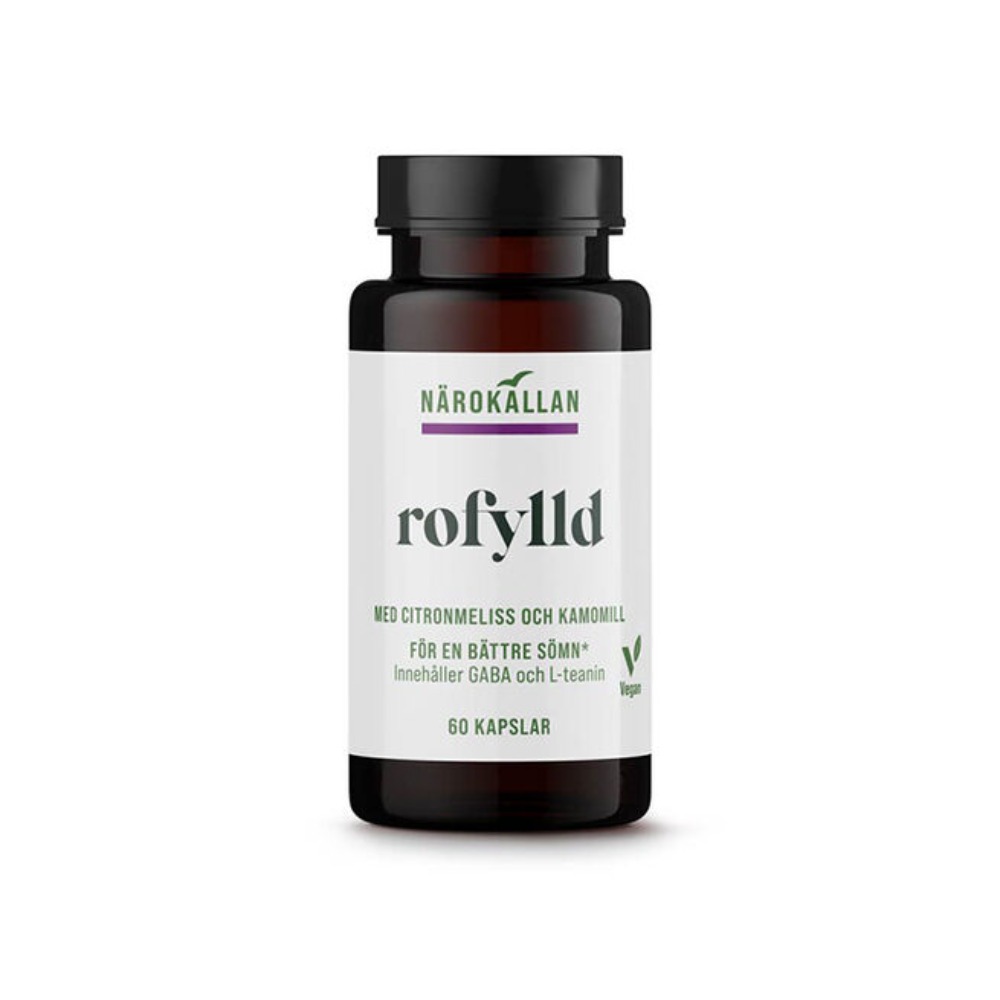 Rofylld 60 kapslar - stressformula med l-teanin