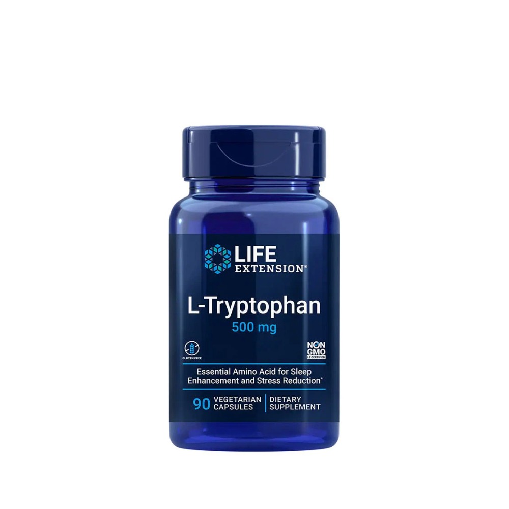 Life Extension L-Tryptofan 500 mg 90 kapslar