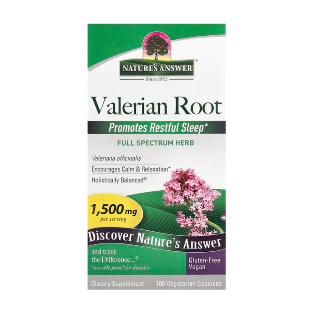 Valerianrot 1500 mg 180 vegetabiliska kapslar