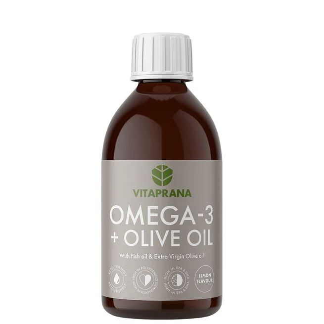 Vitaprana Omega-3 Olive Oil 300ml fiskolja olivolja omega-3