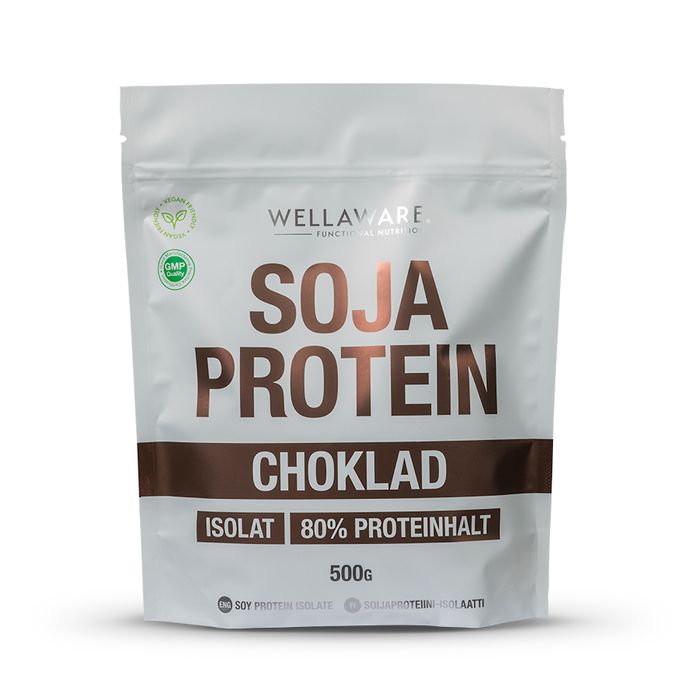 Wellaware Sojaprotein Isolat Choklad 500 g